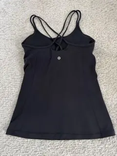 lululemon ヨガウェア キャミソール　カップつき　ブラック 6サイズ