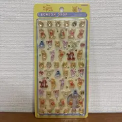 【新品★レア★入手困難品】くまのプーさん ボンボンドロップシール ミニ