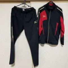 Mizuno ジャージ 上下セット 2XL 黒/赤のサムネイル