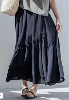 ご専用❤️完売❤️23区 新品同様 LIBECO ティアード スカート❤️38