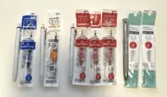 ボールペン　替芯　uni one レッド　ブルー　オレンジ　bLen 新品未使用のサムネイル