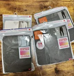 【新品】HEATTECH Mサイズ アンダーウェア 4点セット