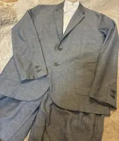 美品　ikka メンズ　セットアップ上下セット　L ジャケット シャツおまけ