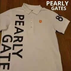 PEARLY GATES パーリーゲイツ 縦デカロゴ ポロシャツ ゴルフ