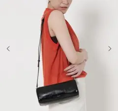 ＜STAND OIL＞Chunky Bag/ショルダーバッグ（2WAY）ブラック