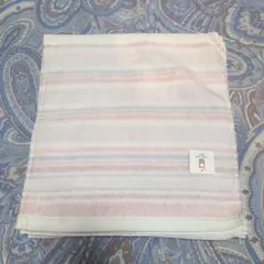 今治タオル ピンクホワイトストライプ 9枚 34×36センチ（正方形型）
