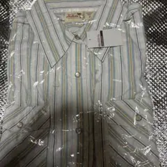 ホリスター　ストライプ長袖シャツ　M