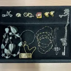 シルバー ゴールド アクセサリーセット