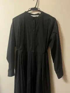 黒長袖シャツワンピース　Ray BEAMS