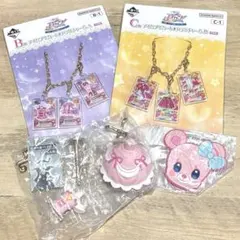 アイカツ　一番くじ　がちゃがちゃ　トルソー　星宮いちご　セット