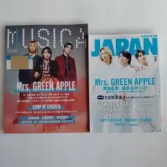 Mrs. GREEN APPLE　MUSICA　ROCKIN'ON JAPAN
