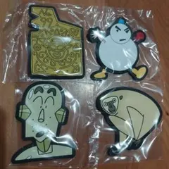 一番くじ　クレヨンしんちゃん　ラバーコースター　4種セット