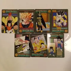 ドラゴンボールカード　ビジュアルアドベンチャー　7枚セット