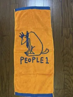 PEOPLE1 タオル オレンジ×ブルー 新品未開封 - メルカリ
