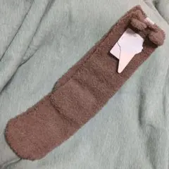 【新品】GELATO PIQUE くまミミ付きブラウンソックス