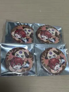 しまさか2024 缶バッジ　となりの坂田　あほの酒田　デフォルメ