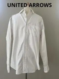UNITED ARROWS ホワイト長袖シャツ Lのサムネイル