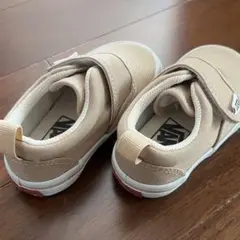 VANS ベージュ スリッポン ベビーシューズ　新品未使用　14cm バンズ