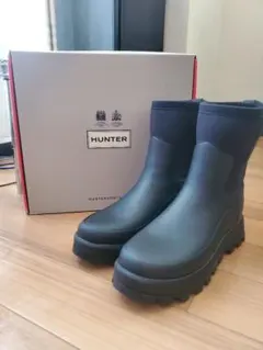 HUNTER ブラック レインブーツ シティエクスプローラー