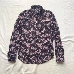 新品タグ付✨トルネードマート 花柄 シャツ y2k モノトーン お兄系