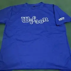 Wilson KETF 2019 テニス大会記念 Tシャツ ブルーのサムネイル