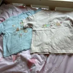 すみっコぐらし　Tシャツ2枚セット　110