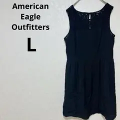 American Eagle Outfitters 【L】ワンピース ブラック
