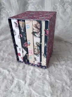 おすそ分けファイル㊱ コラージュ素材収納ミニファイル5冊＆BOX アリス