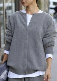 JOURNAL STANDARD relume ラムナイロン天竺編みカーディガン