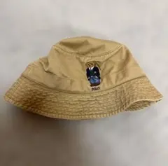 ポロラルフローレン バケットハット 帽子 ポロベア 刺繍 未使用