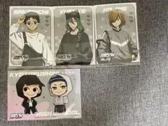 弱虫ペダル プリンセスカフェ ブロマイド ポスカ 小野田 巻島 青八木 京伏