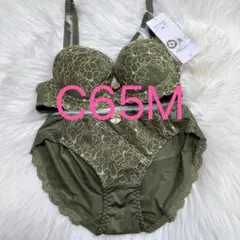 トリンプ ブラ＆ショーツセット パッド付き ライトグリーン C65M