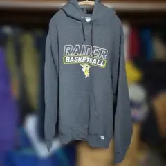 ラッセル　パーカー　カレッジ　古着　バスケ　リバースウィーブ　チャンピオン