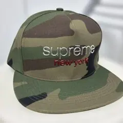 Supreme New York カモフラージュ柄 キャップのサムネイル