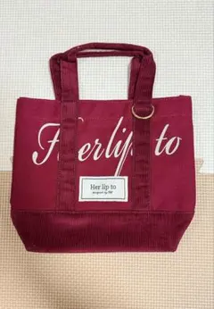 Herlipto HLT Canvas Mini Tote ルミネ Herlipto HLT Canvas Mini Tote ルミネ限定 トート - メルカリ