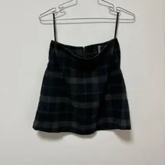 チェックスカート