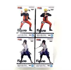 NARUTO-ナルト- 疾風伝 Figuno うずまきナルト うちはサスケ4点 - メルカリ