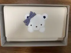 ファミリア　familiar　財布　長財布 カスタマイズウォレットM　アイボリー