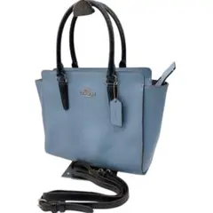 コーチ 2way ショルダーバッグ　ハンドバッグ　レディース パイソン