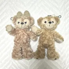 【美品】ダッフィー　シェリーメイ　ぬいぐるみ　2つセット
