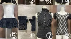 Rakutao公式アカウント01様専用＊ゴシック4点セット