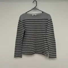 URBAN RESEARCH 長袖カットソー M グレー/ブラック