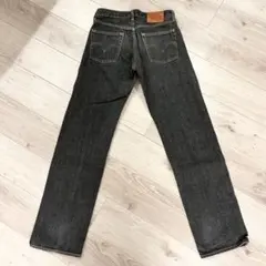 Levi's 503 ダークグレー ワイドストレートデニム W29 薄ブラック