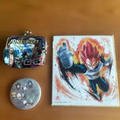 ワンピース・ドラゴンボール、NARUTOキャラクターグッズ3点セット