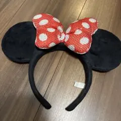 ミニー カチューシャ ディズニー スパンコールのサムネイル