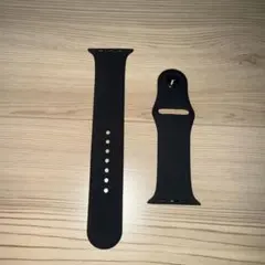 Apple Watch用 バンド ブラック シリコン