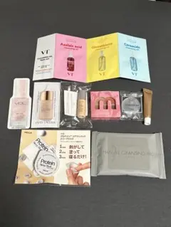 コスメまとめ売り　アイシャドウ　クレンジングシート　サンプル