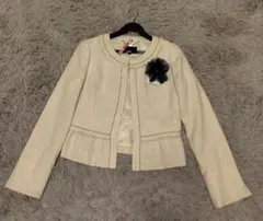 any fam エニィファム ツィードジャケット サイズ3　 クリーニング済