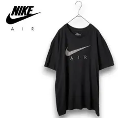 【US古着】 ナイキ AIR ブラック スウィッシュ Tシャツ Mサイズ