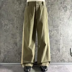 90s DIESEL side line wide cotton pants